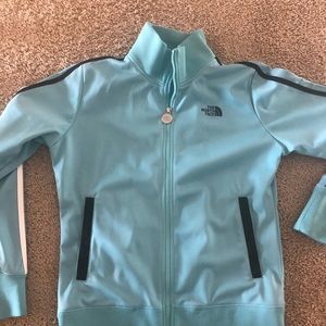 North face zip up jacket